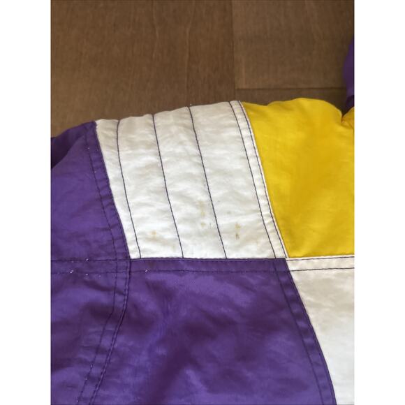 NBA Los Angeles Lakers Starter Pouch Jacket Size Large - Picture 2 of 4